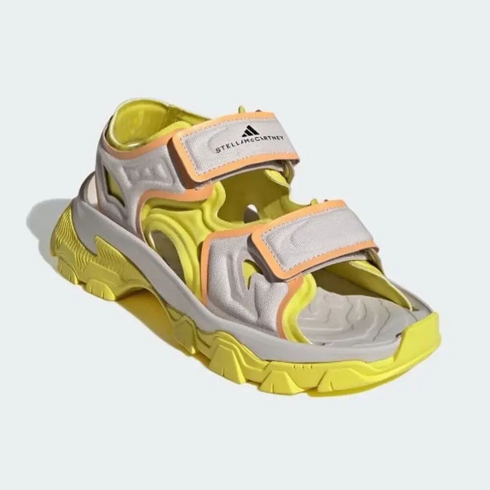 Adidas by Stella McCartney Hika Outdoor Sandals Yellow Chunky Platform US 7